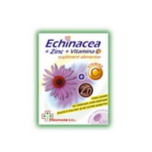 Parapharm Echinacea Zinc Vitamina C 30 cps