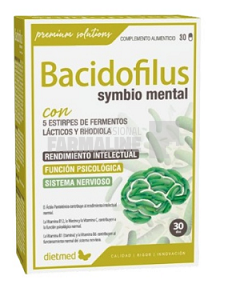 Bacidofilus symbio mental x 30 cps
