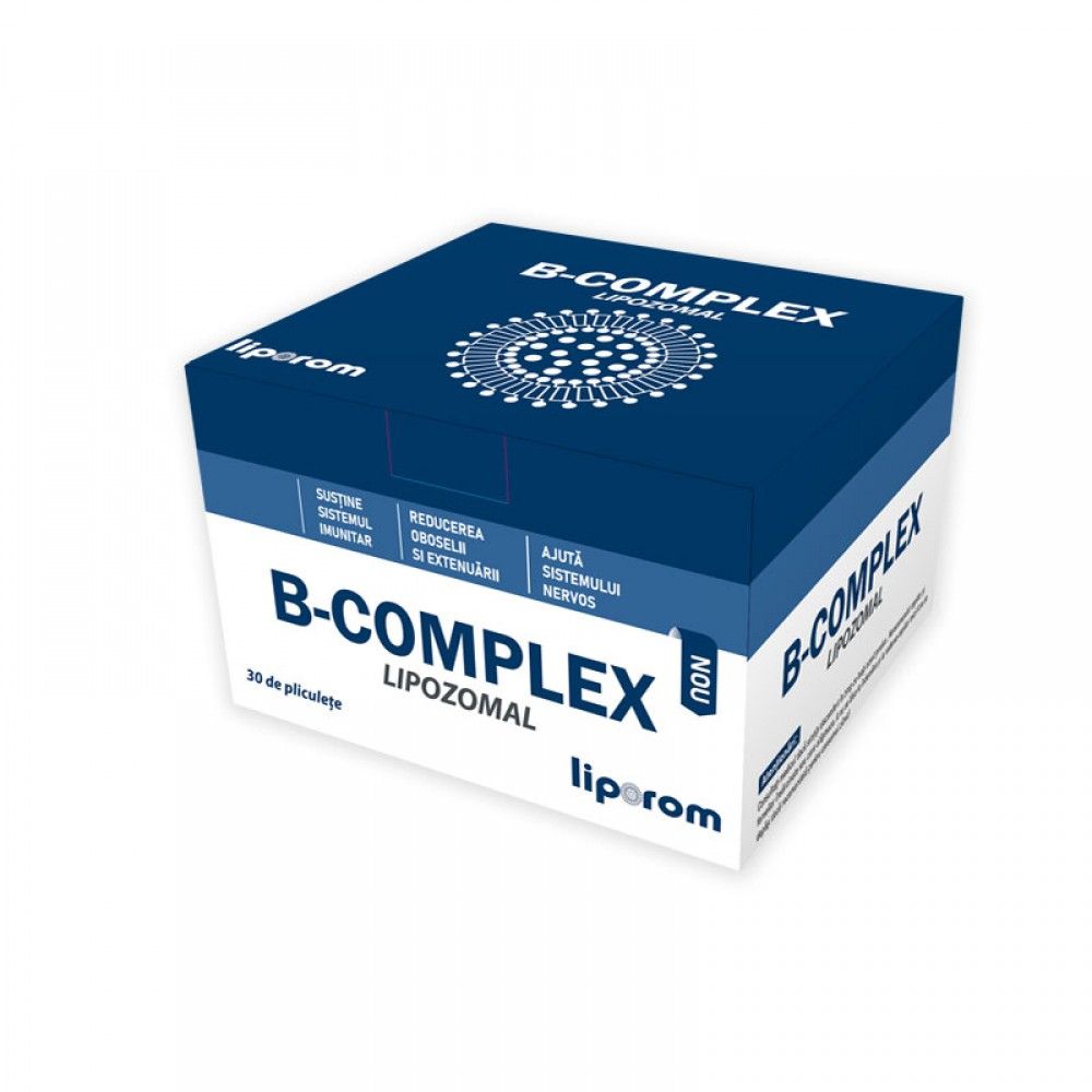 B-COMPLEX LIPOZOMAL 30PLICURI LIPOROM