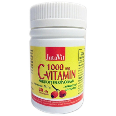 Vitamina C Retard 1000mg 30Tb JutaVit
